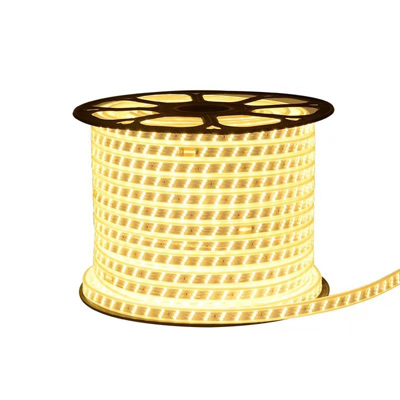 节日灯户外/橡胶灯串/室外弥红灯/LED/圣诞灯白底实物图