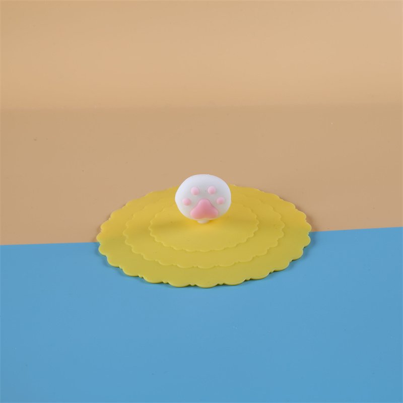 Detachable silicone cup lid for plush toys details Picture