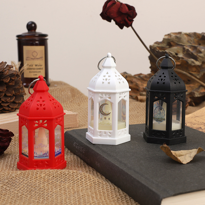 Central Europe Retro Candlestick Modern Simple European Lantern Castle Candle Stand Decoration Candlestick Halloween Atmosphere details Picture