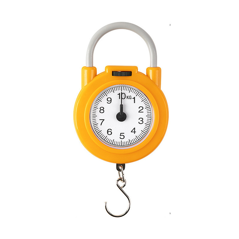 Spring scale, portable smart and convenient high-precision electronic scale, small household express delivery, portable small scale with hook scale Item Picture