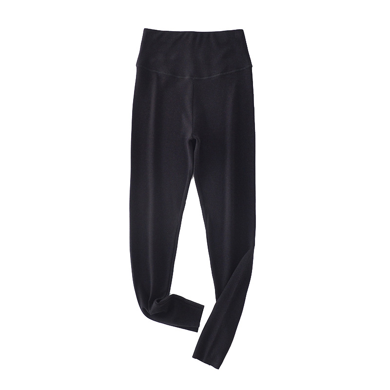 Women's Velvet Thermal Thermal Pants Double-Sided Brushed Toothpick Thermal Long Johns Winter 2022 Large Size High-Waisted Leggings Item Picture