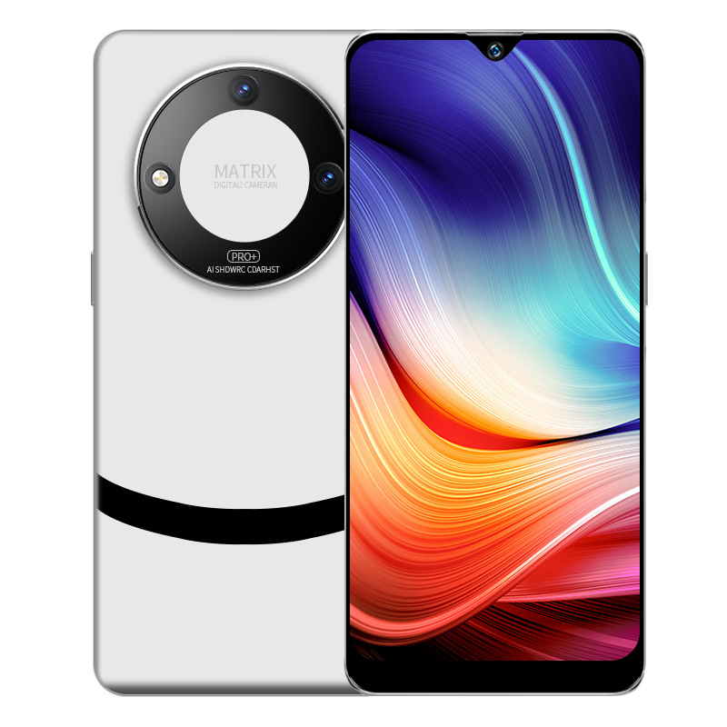 Source manufacturer mate60pro full Netcom 5g black shark Snapdragon 888 large screen Android smart game phone wholesale full figure