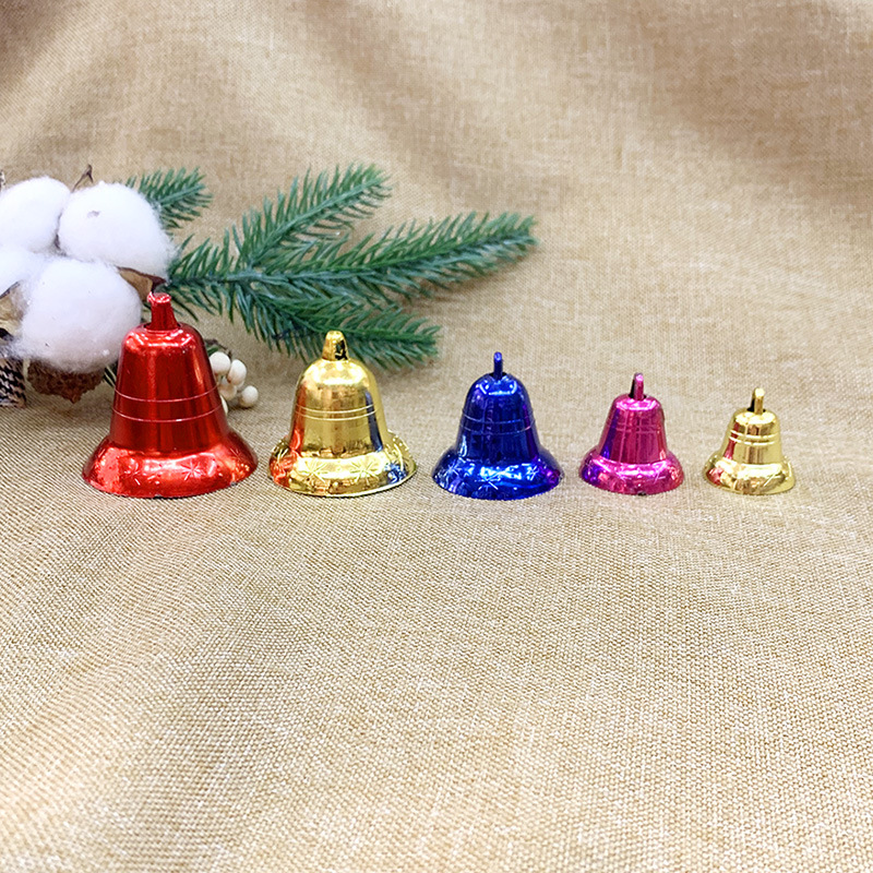 Christmas clock, cross-shaped clock, plastic bell accessories, pendants, Christmas decorations, multiple specifications to choose from, factory direct sales Specification image