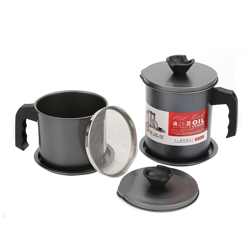 Factory direct supply for kitchen organization, household oil filter jugs, kitchen tools wholesale, oil filter jugs wholesale, cooking oil cans Item Picture