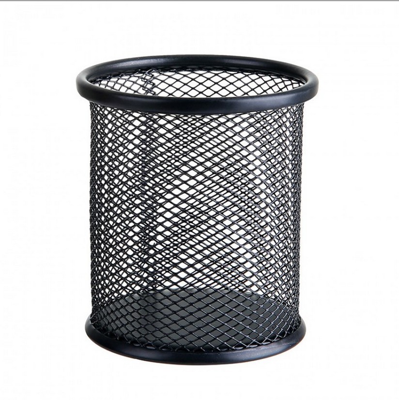 Marcador de metal creativo soporte de almacenamiento multifuncional estudiante trabajador de oficina escritorio escritorio almacenamiento de papelería soporte de lápiz de hierro Item Picture