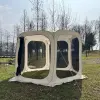 Four Seasons New outdoor ventilation and breathable leisure camping tent, quick-opening, foldable and portable mesh outdoor tent details Picture