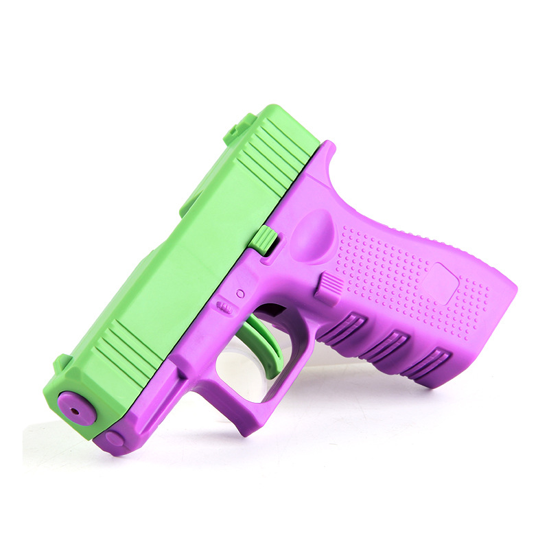 Douyin's best-selling manual continuous firing water gun, lighter, water dispenser, automatic reloading radish gun, radish knife toy Item Picture