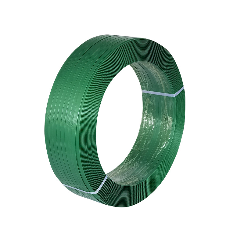 Plastic steel strapping PET plastic steel strapping logistics pet non-splitting manual plastic steel strapping 1608 green plastic steel strapping Specification image