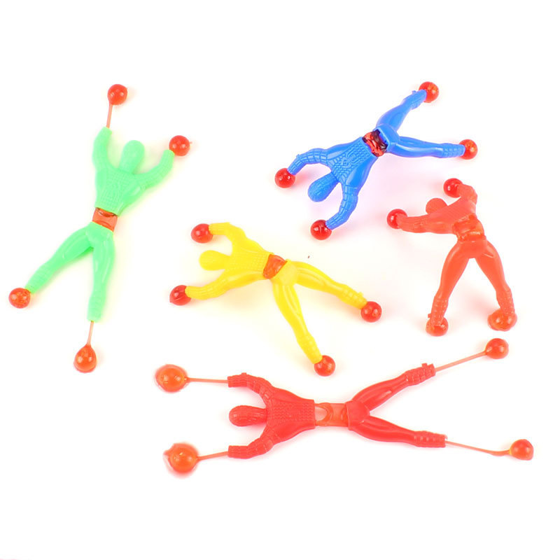 Climb The Wall Sticky Spider Man Jump Elf Climb The Wall Spider-Man 2 Yuan Store Classic Traditional Toy Manufacturers Wholesale Application Scenario