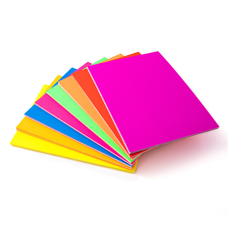 双面荧光卡纸正度 787 DIY手工纸制作 贺卡纸 喜庆用品荧光纸