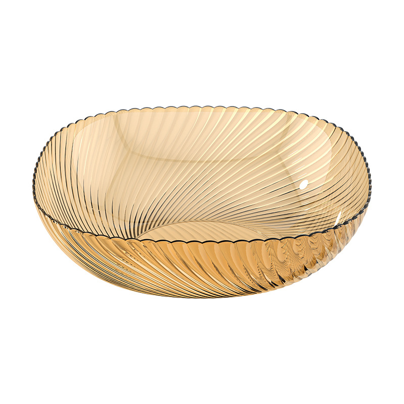 Huapinhui New Light Luxury Fruit Plate Snack Candy Pet Fruit Plate High Appearance Level Plate Manufacturers Wholesale Dessert Plate Item Picture