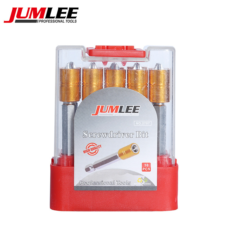 2714 Electric screwdriver bit, strong magnetic cross PH2, high hardness magnetic ring screwdriver bit, air screwdriver nozzle, electric screwdriver bit Specification image