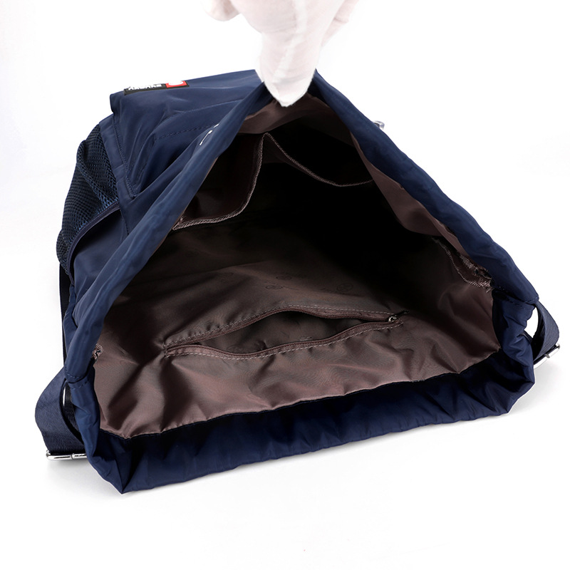 Travel sports folding fitness bag, training backpack, drawstring bag, drawstring bag, basketball bag, backpack, folding backpack Specification image