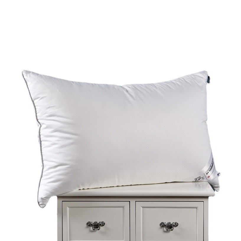 High-end seven-star hotel single-person pillow, pure cotton pillow core, washable and machine-washable pillow, one low, medium and high pillow Item Picture