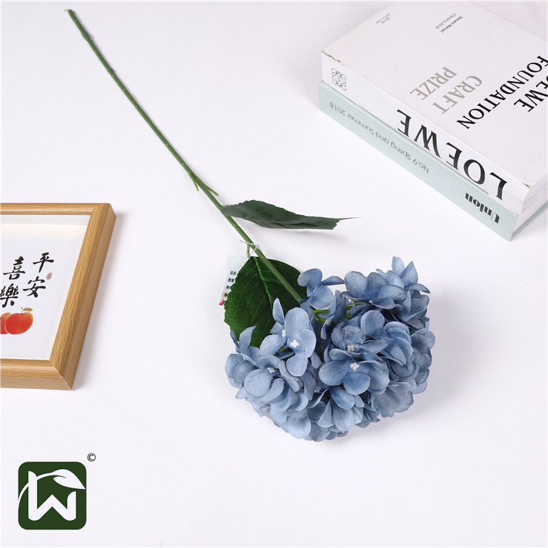 Factory wholesale of artificial flowers and fake flowers, high-end indoor and living room flower arrangement supplies, decorative props, wedding hydrangea beauty Specification image