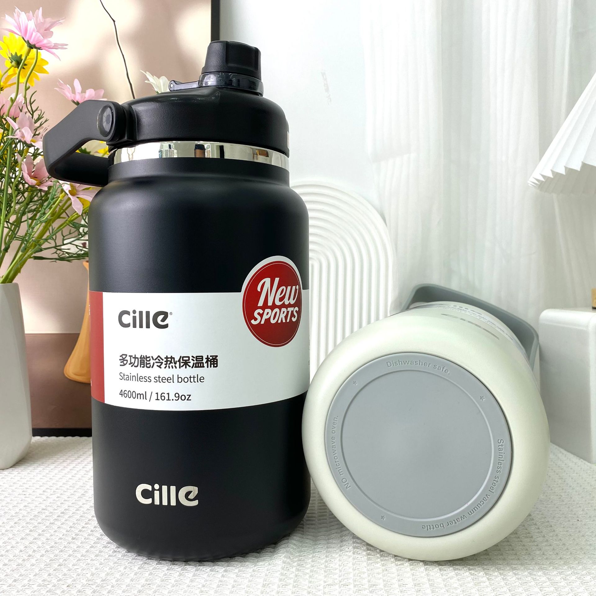 Xile Thermal Pot Household Thermos Cup Large Capacity Stainless Steel Outdoor Travel Car Kettle Hot Water Bottle 4.6L Application Scenario