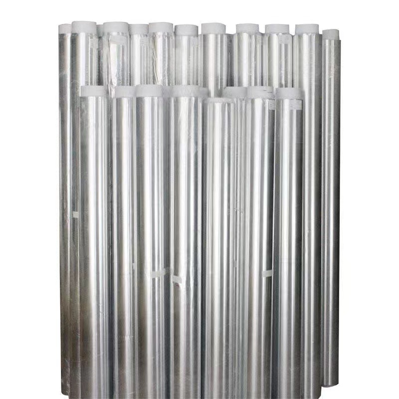 Double-sided conductive, non-adhesive, pure aluminum foil, high-temperature resistant, heat-insulating, waterproof, industrial tin foil paper, fireproof, sun-proof, 1.22 meters wide Item Picture