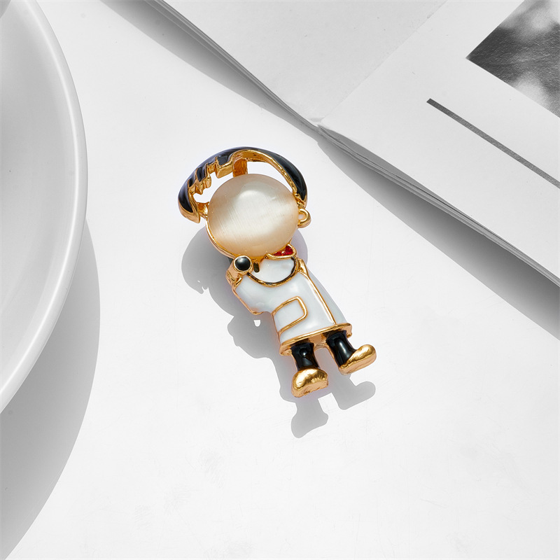 Japanese and Korean creative cloud rainbow water drop sun simulation acrylic decorative brooch, fashionable and versatile clothing corsage pic 15