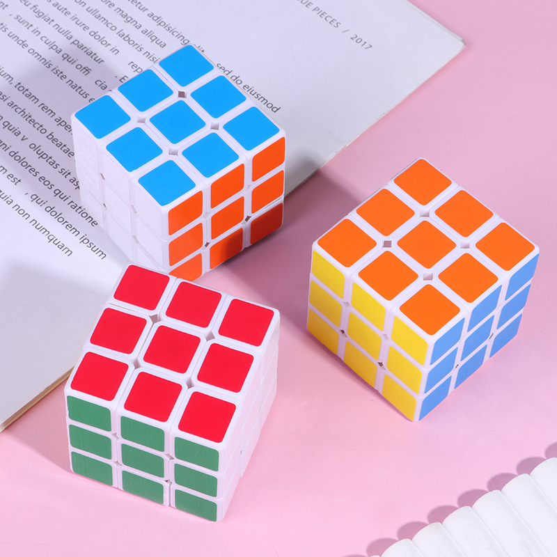 5.3*5.3cm Puzzle 3x3 Rubik's Cube, smooth for beginners, children's competition, kindergarten gifts, student wholesale details Picture