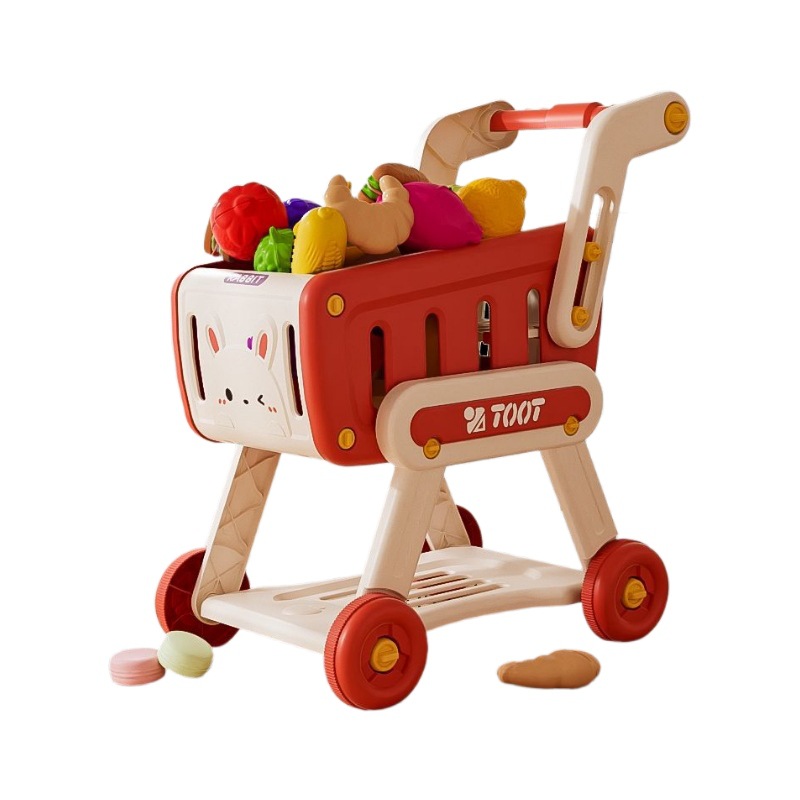 2024 Explosive toy girl shopping cart every kitchen children toys 3-6 years old fruit trolley gift Item Picture