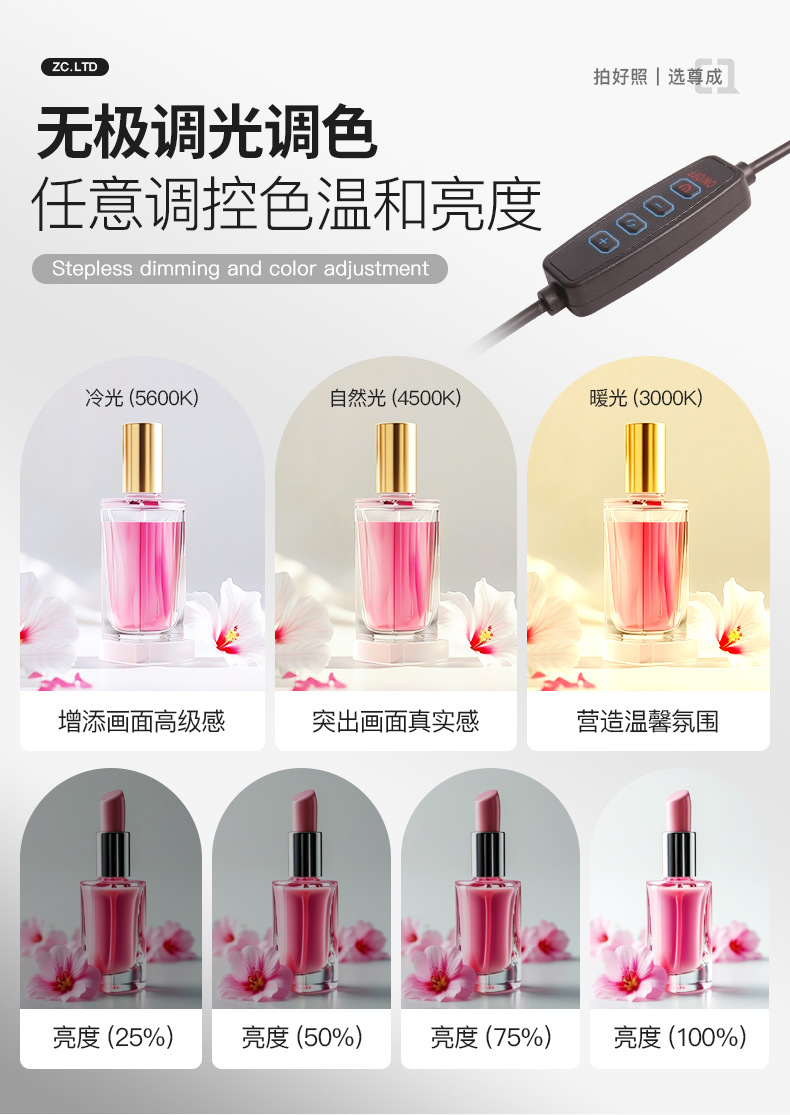 专业摄影棚静物拍摄直播补光套装电商产品拍照灯箱摄影箱详情7