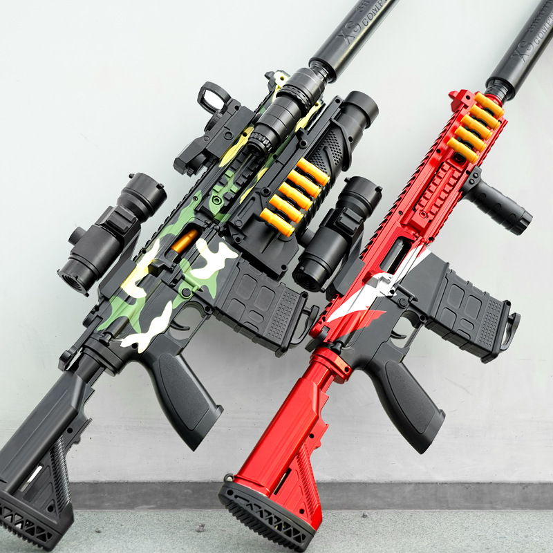 Wholesale of M416 soft ammunition ejection AWM manual down-feeding 98K children's large boys and girls toy guns Application Scenario