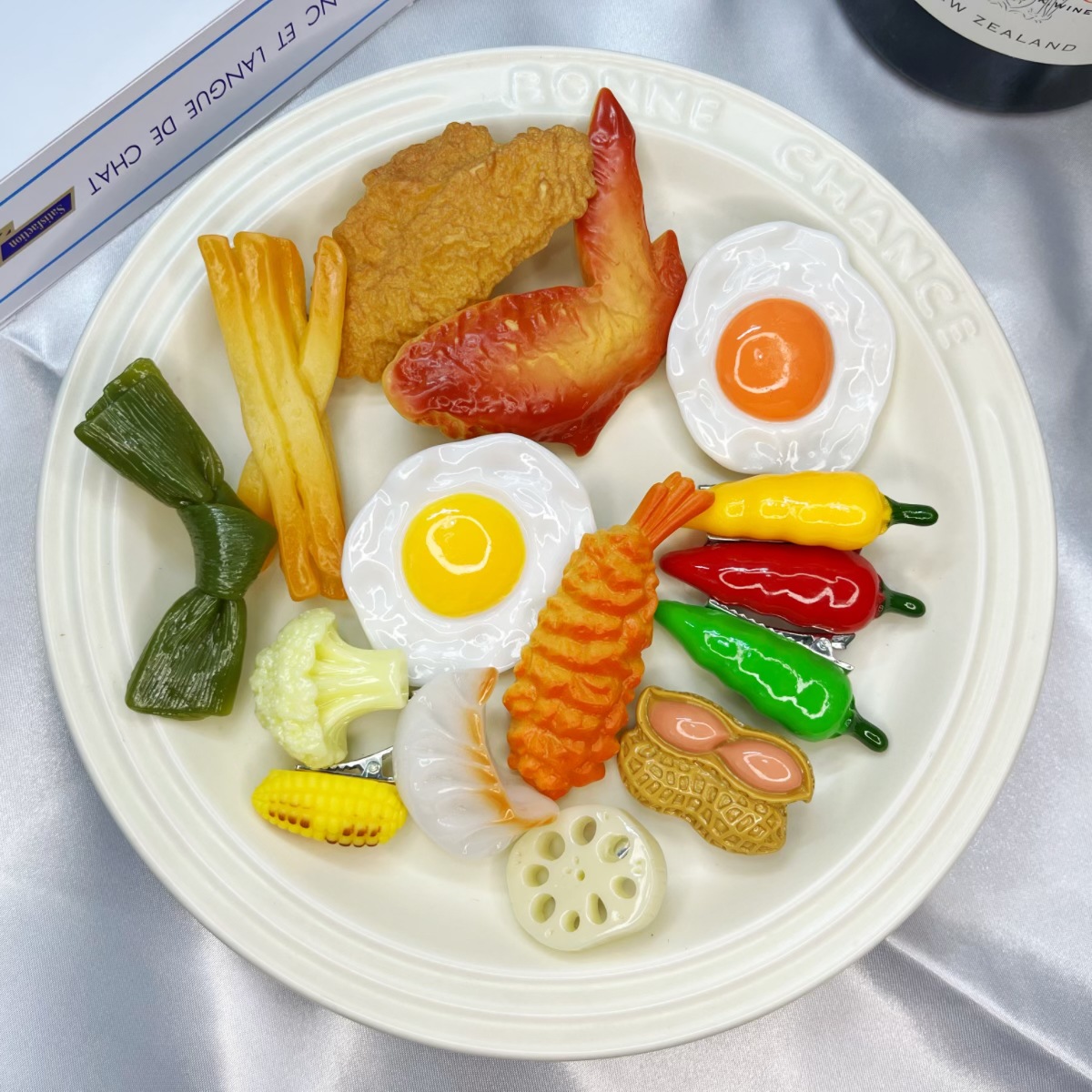 发夹/发饰/创意饰品/夹子/儿童发饰产品图