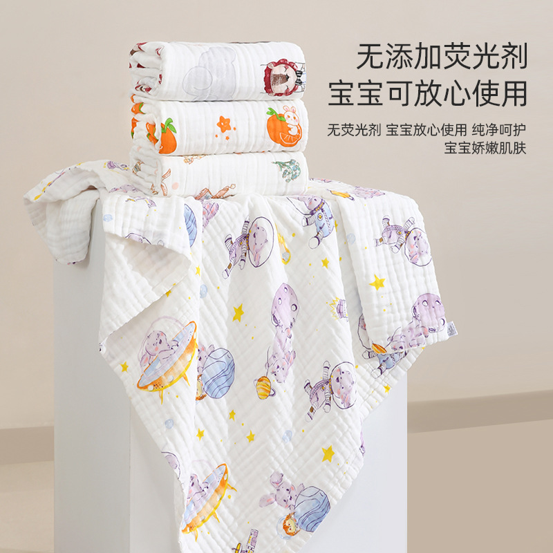 纯棉婴儿浴巾产品图