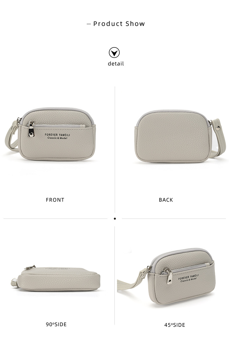 小钱包女士2024新款零钱包可爱学生二合一卡包多功能收纳包女款一体包详情6