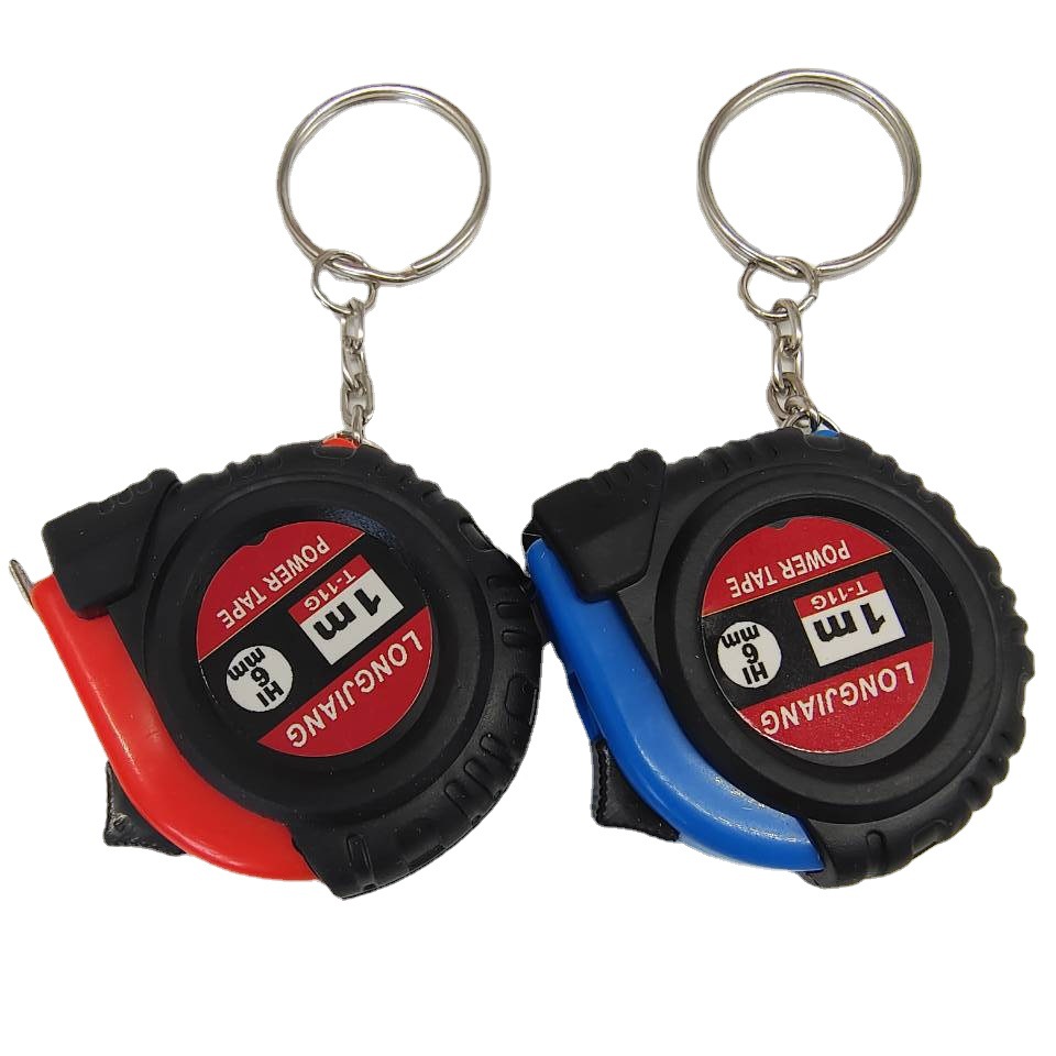 1M, 3M, 5m with leather case box ruler, portable tape measure, pull gauge, steel ruler, measuring hardware tools, gift ruler