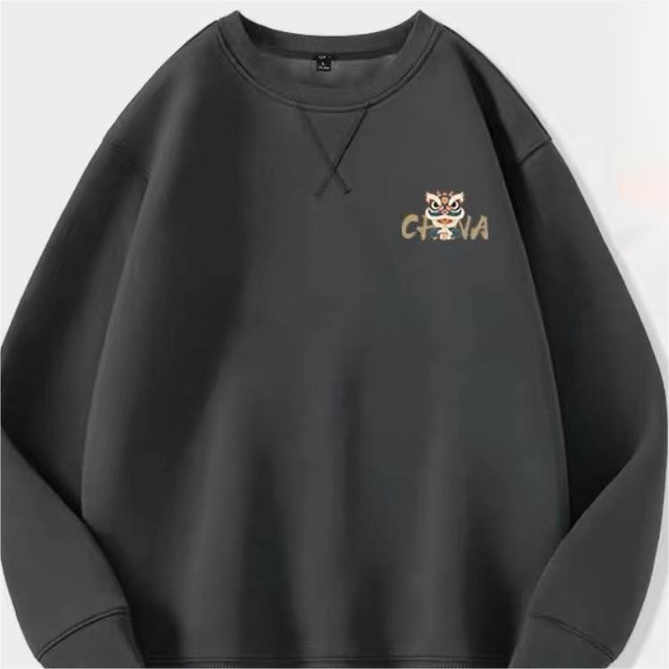 男士卫衣实物图