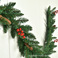 180cm/绿色pvc圣诞装饰藤条/加红果细节图
