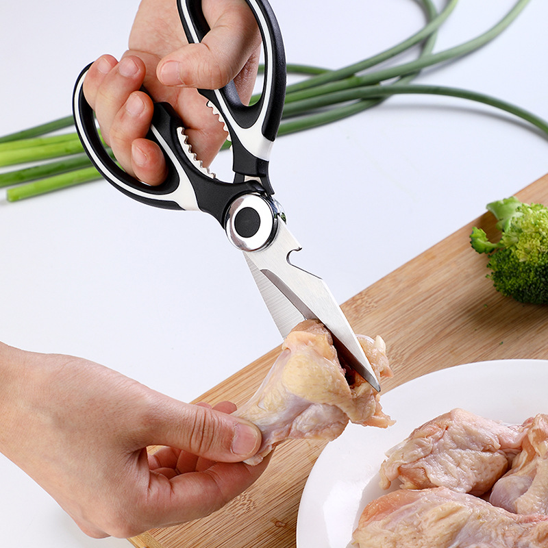 厨房剪刀多功能加厚强力鸡骨剪家用不锈钢剪骨头专用食物烤肉剪子