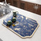 厨房台面沥水垫硅藻泥吸水垫桌面餐具干燥垫杯垫免洗桌垫吧台垫子图