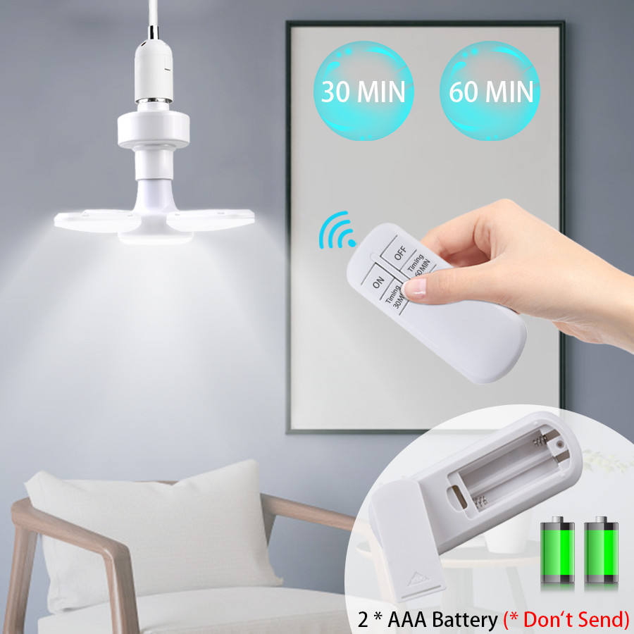 led fan light for dining room, bedroom and living room, 2024 new invisible multi-functional electric fan light with e27 screw-type lamp cap