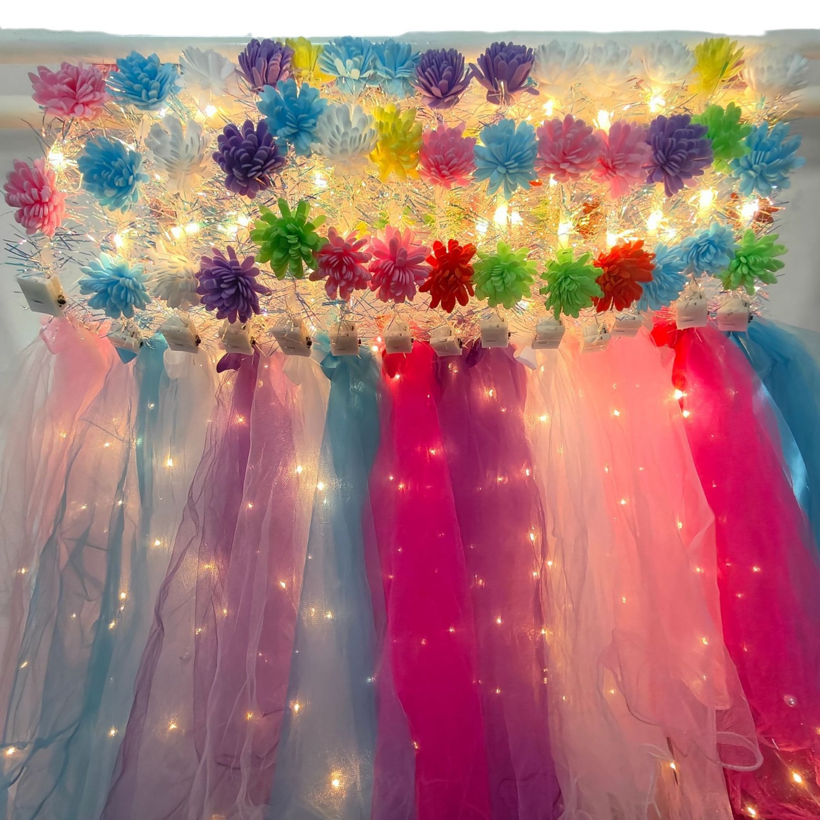 夜市摆摊小屋祯/节日用品头扣/动物头箍/公园摆摊/充气玩具白底实物图