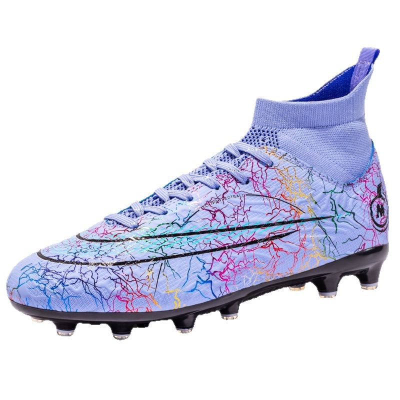 足球鞋/儿童雨鞋/Shoes/跨境电商/足球鞋男式夏季舒适白底实物图