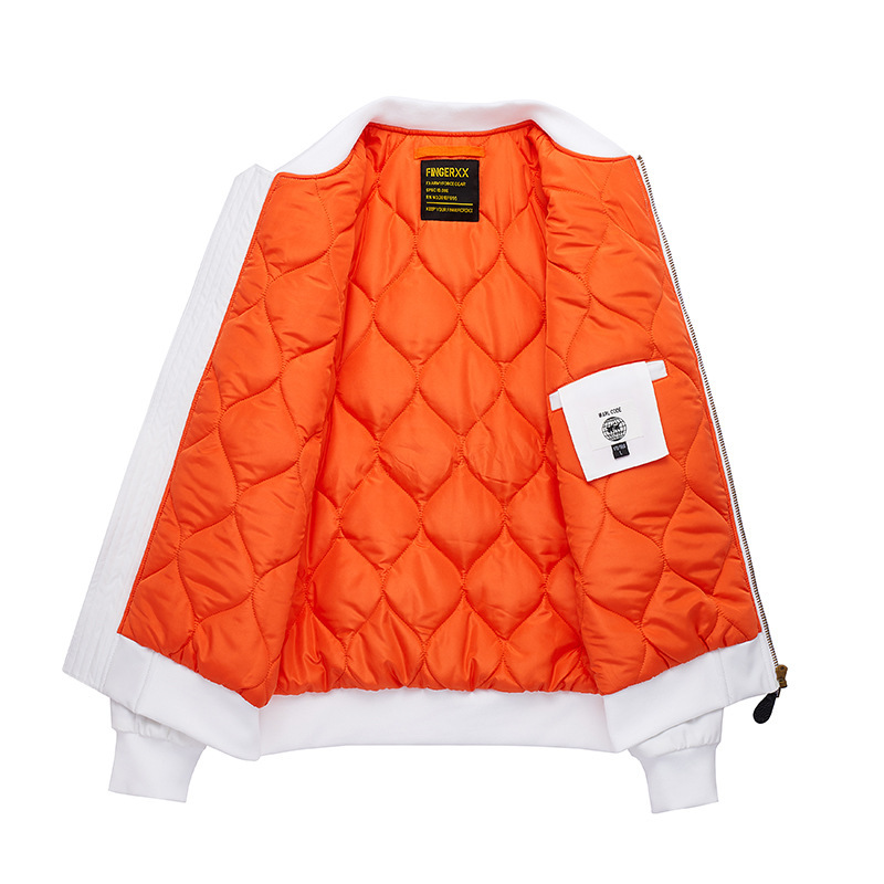 High-End Embroidery Thickened Flight Suit Coat Men's New Fall Trend Baseball Collar Cotton-Padded Jacket Country Trend Youth Men's Wear Application Scenario