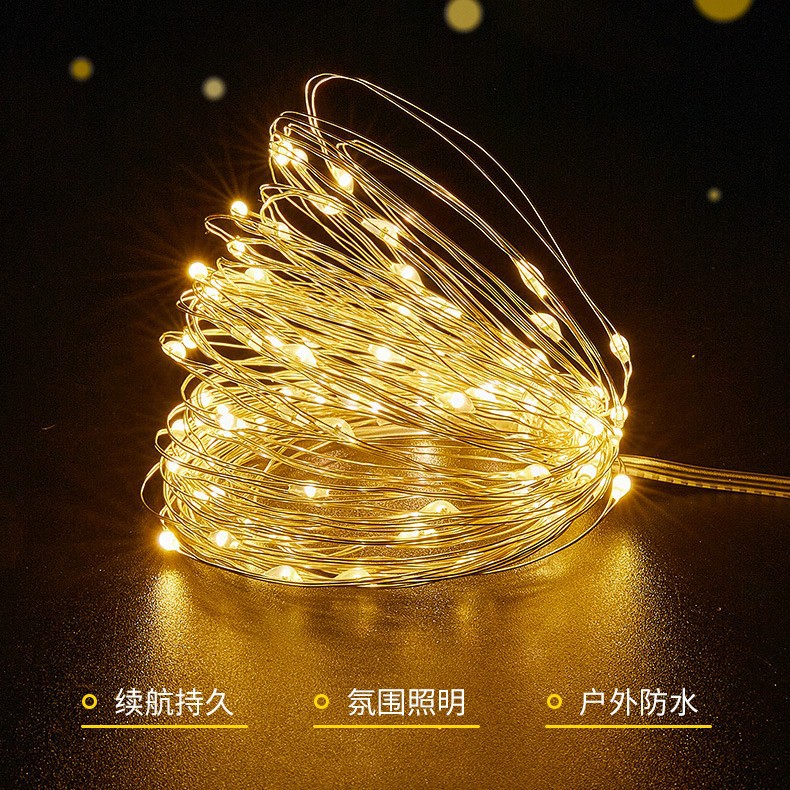 室内LED灯串实物图