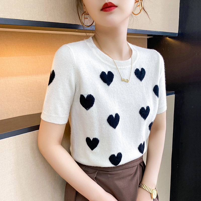 大码针织衫实物图