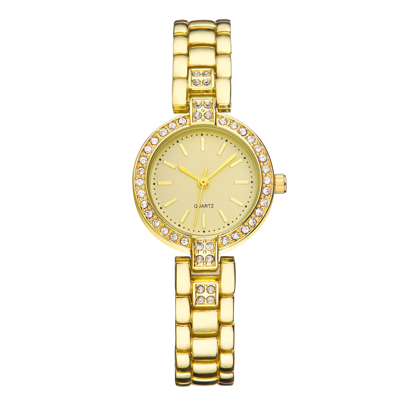 Quartz watch manufacturer direct sales waterproof women's watches with simple and elegant small dials are selling well on cross-border e-commerce platforms like Amazon