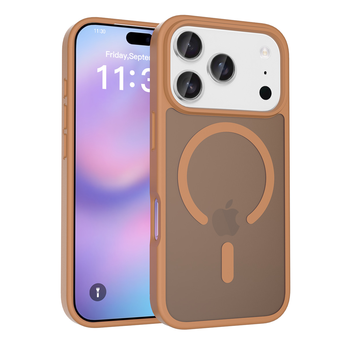 跨境苹果17pm手机壳磁吸16pro肤感防摔iphone15promax磨砂保护套详情15