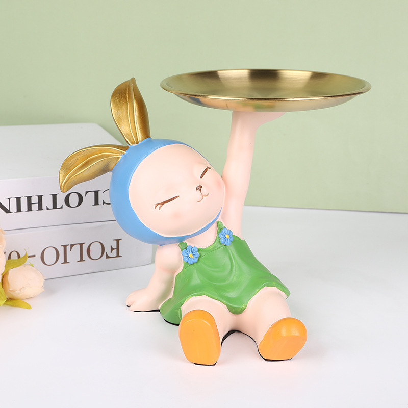 创意兔兔钥匙细节图