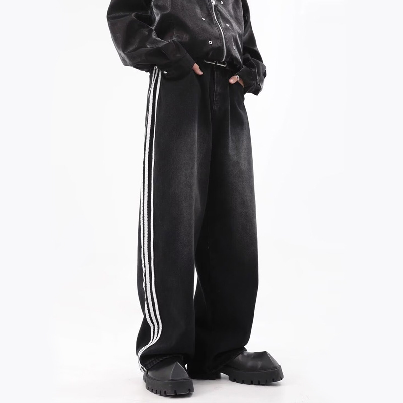 男士牛仔裤实物图