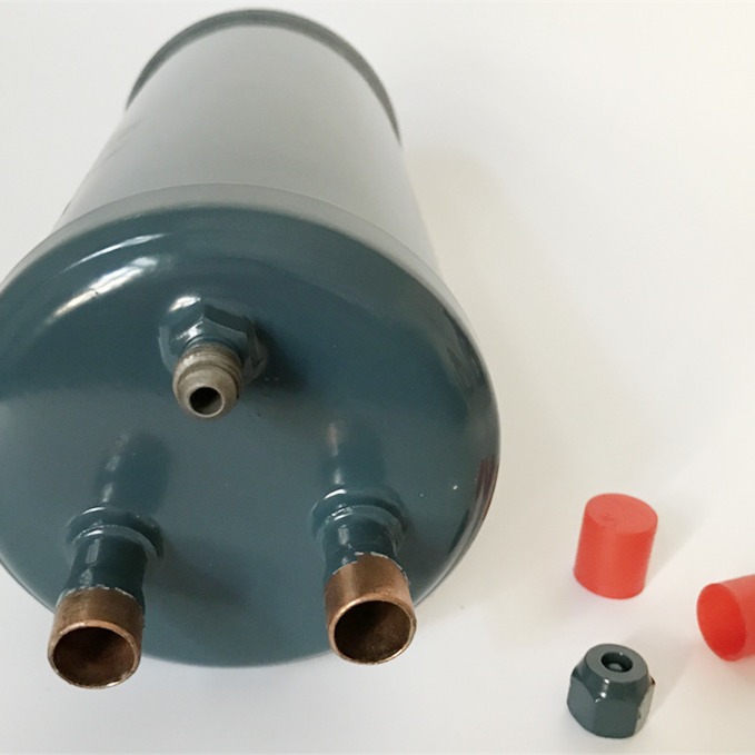 Oil separator, compressor return oil separator, cold storage refrigeration unit, high-pressure oil separator refrigeration air conditioning unit parts details Picture