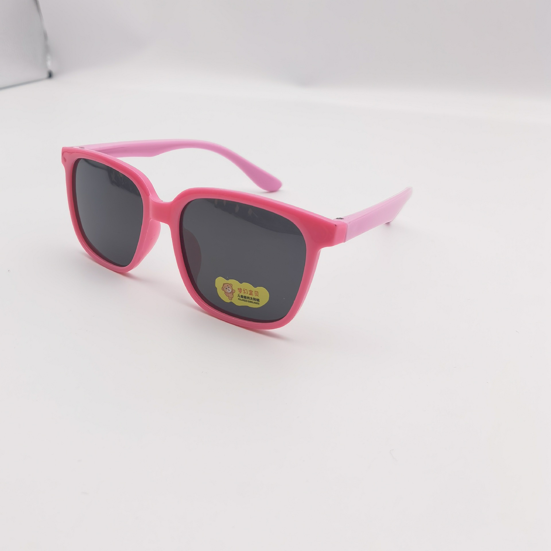 2022 New baby polarized children's sunglasses, silicone foot cuffs, continuous UV protection children's sunglasses for boys and girls Item Picture