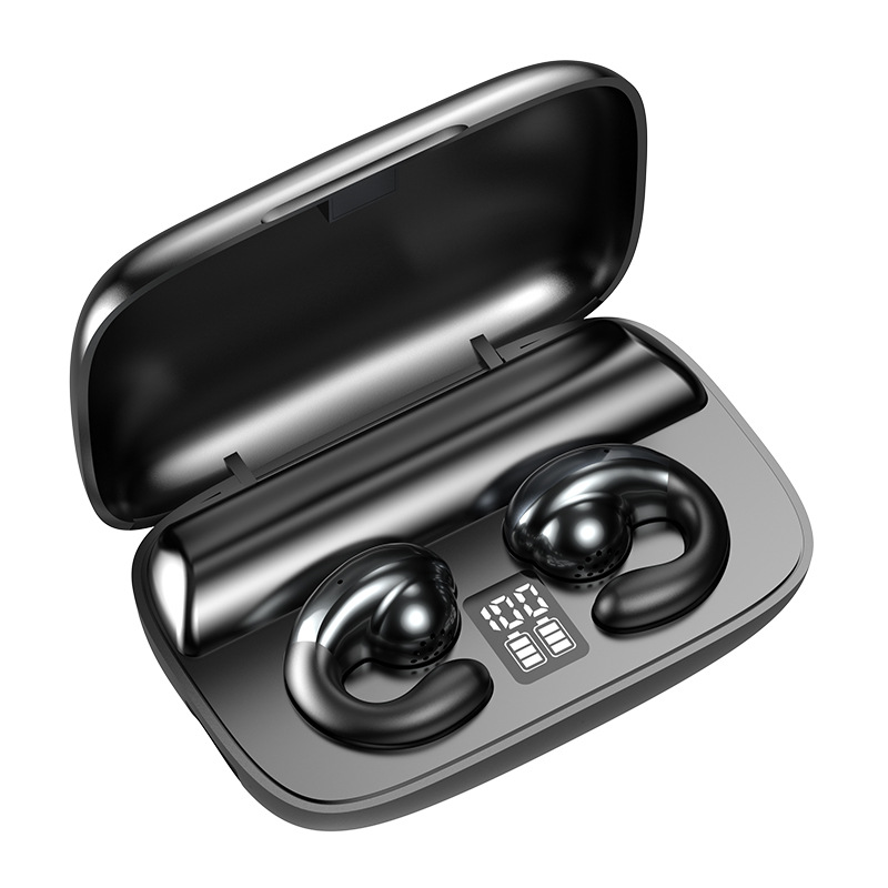 Cross-border S19 wireless ear-clip Bluetooth Headphones Noise-cancelling private mold Gaming Headphones no latency Gaming headphones English Item Picture