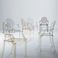 透明椅子亚克力水晶椅塑料魔鬼幽灵椅餐椅网红化妆椅梳妆凳子代发图