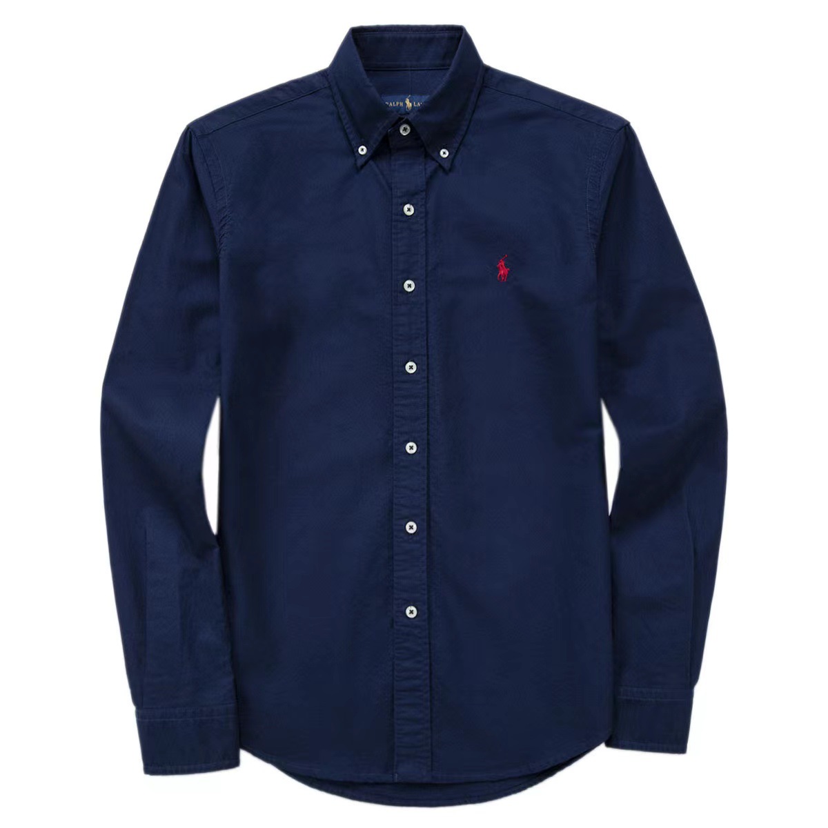 The same style RL Ralph Little horse logo embroidered long-sleeved shirt for export, pure cotton men's lapel cross-border men's POLO shirt top Application Scenario