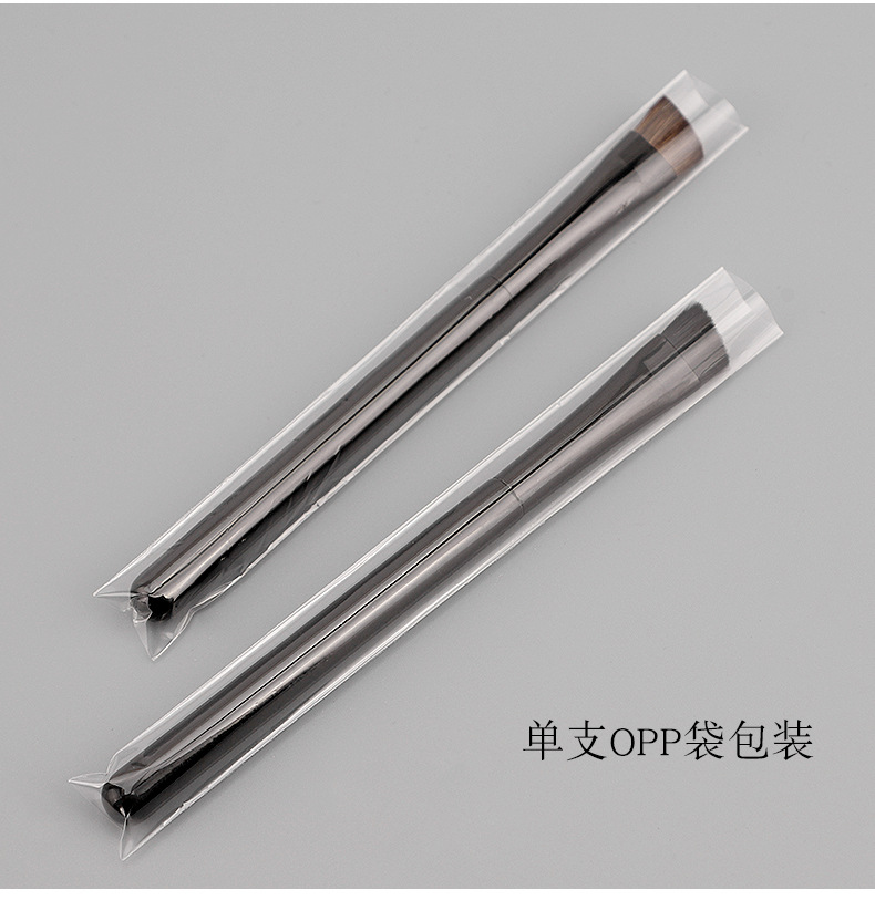 新款大号眉刷雾眉眉粉刷扁头动物马毛水貂毛野生眉专业扫眉化妆刷详情12